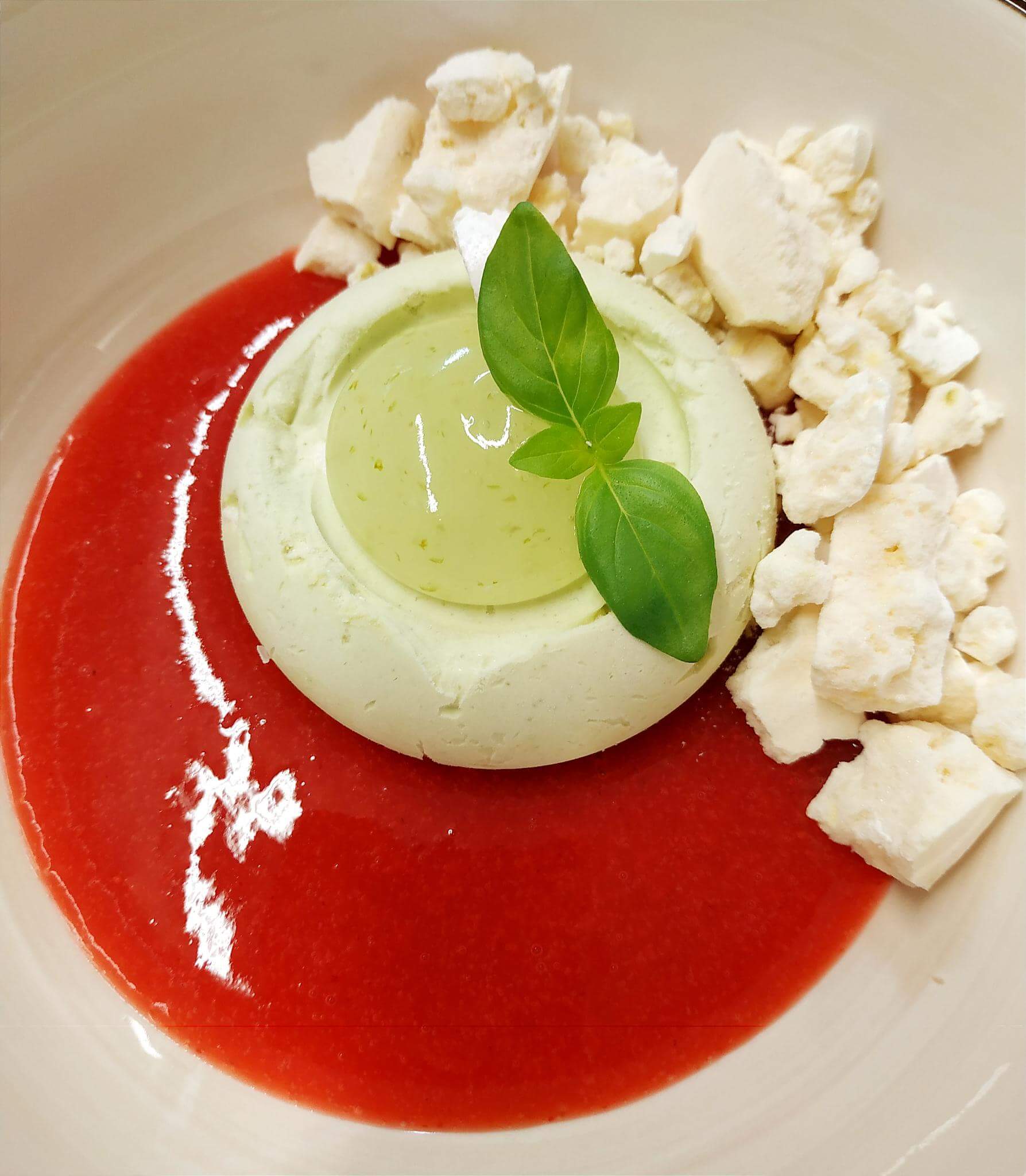 Exemple de dessert servi à l’Aromatique
