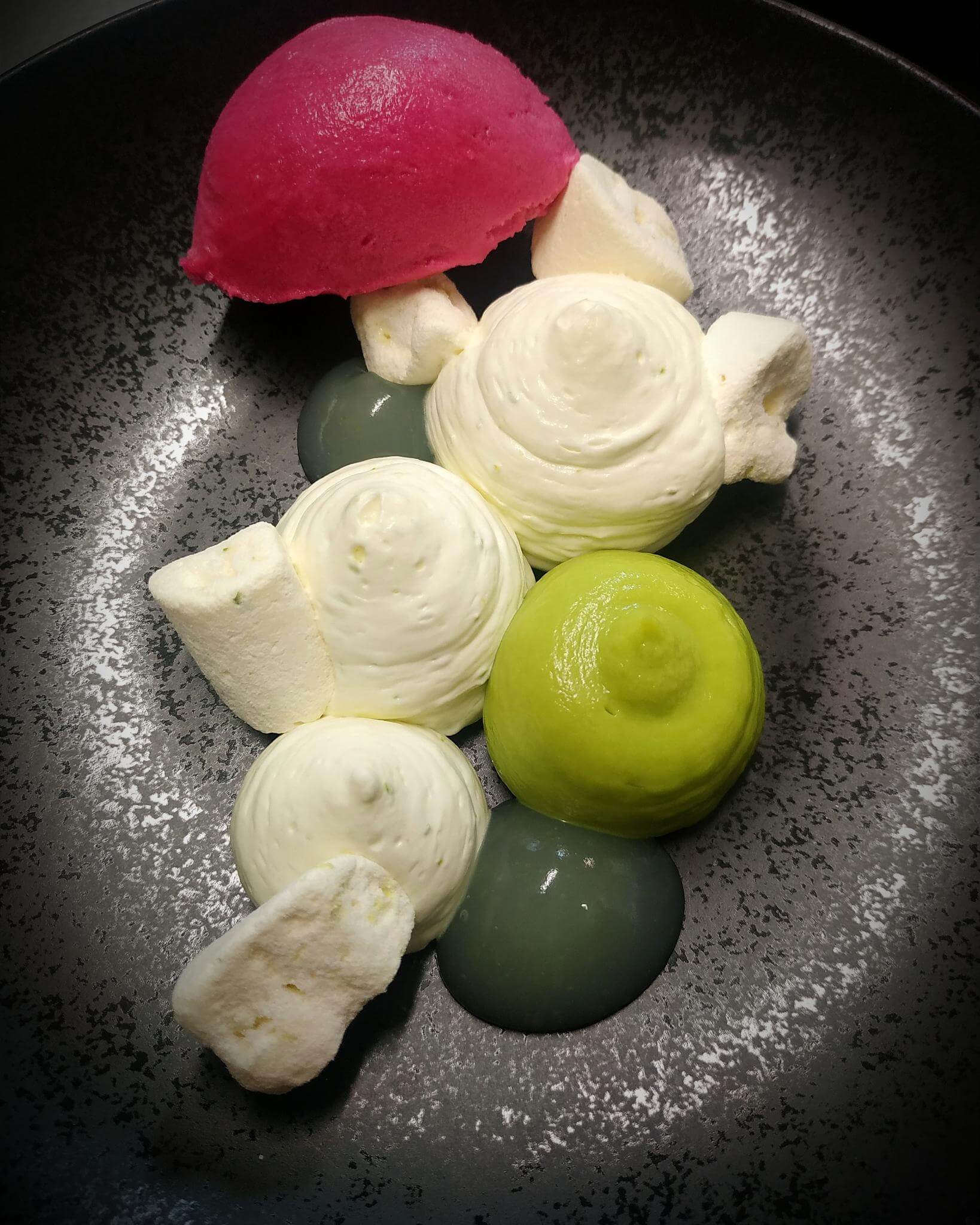Exemple de dessert servi à l’Aromatique