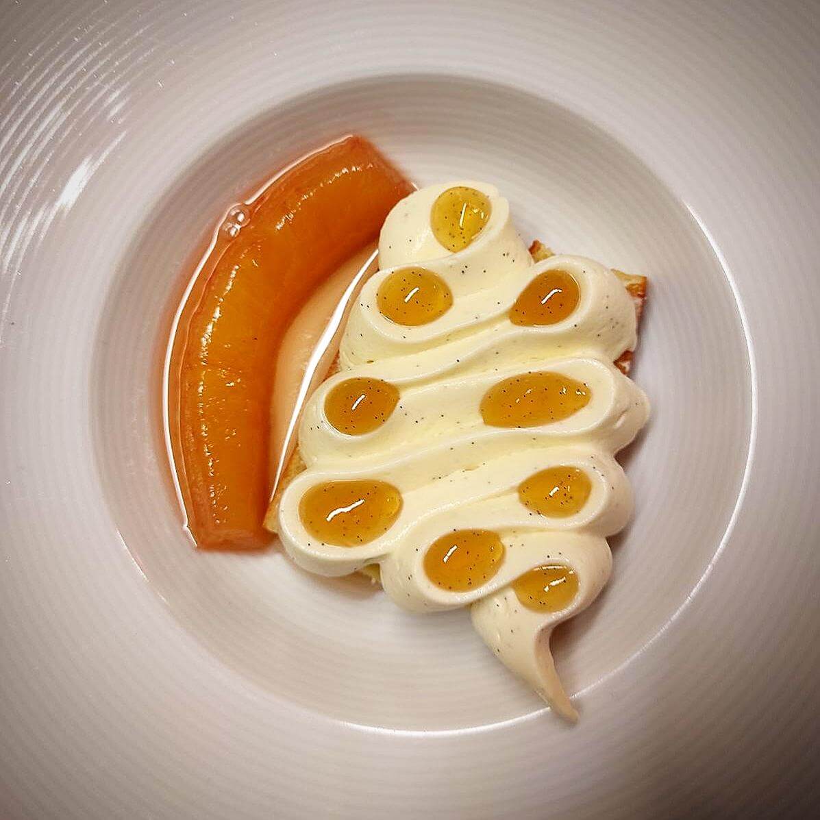 Exemple de dessert servi à l’Aromatique