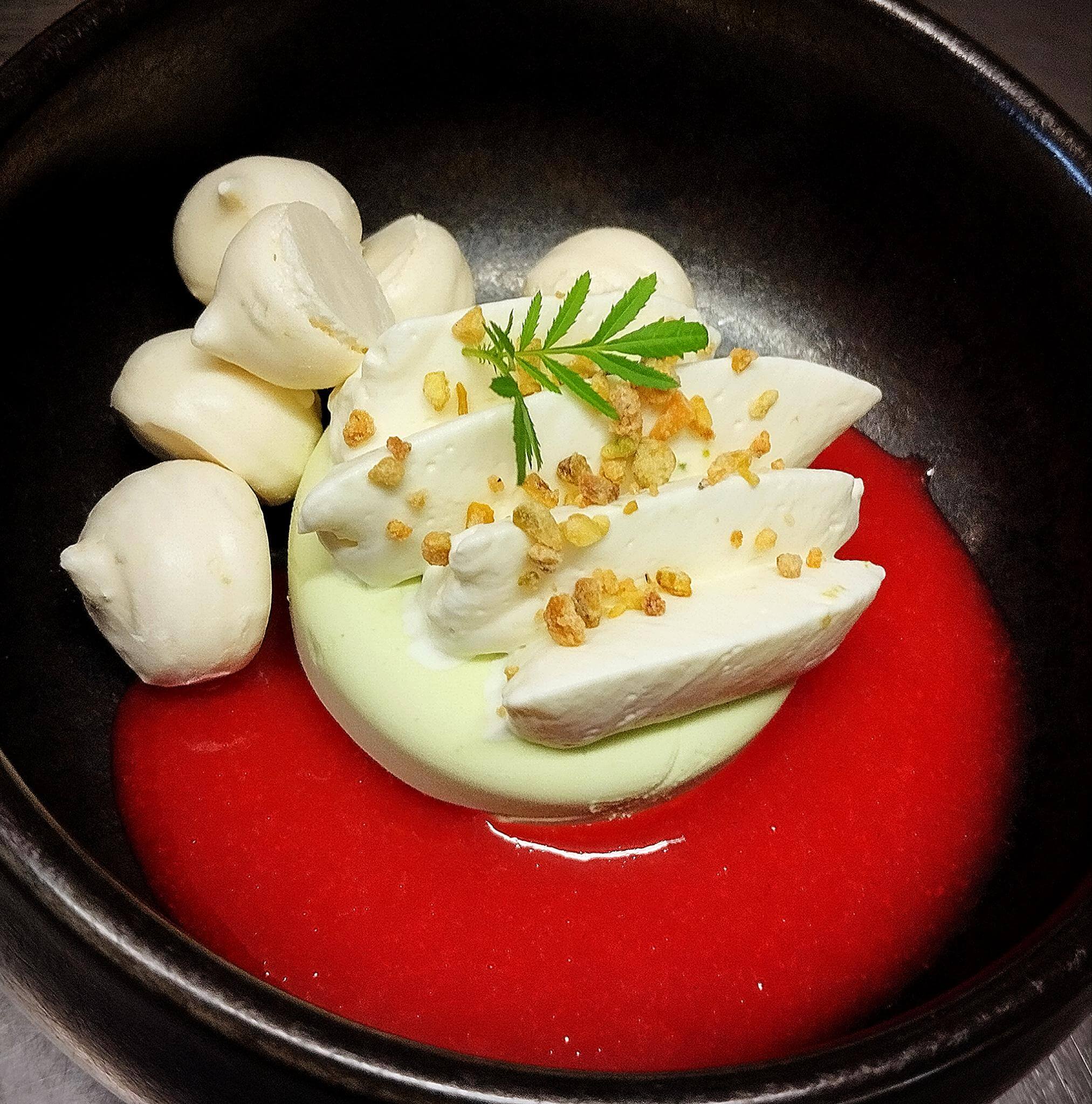 Exemple de dessert servi à l’Aromatique