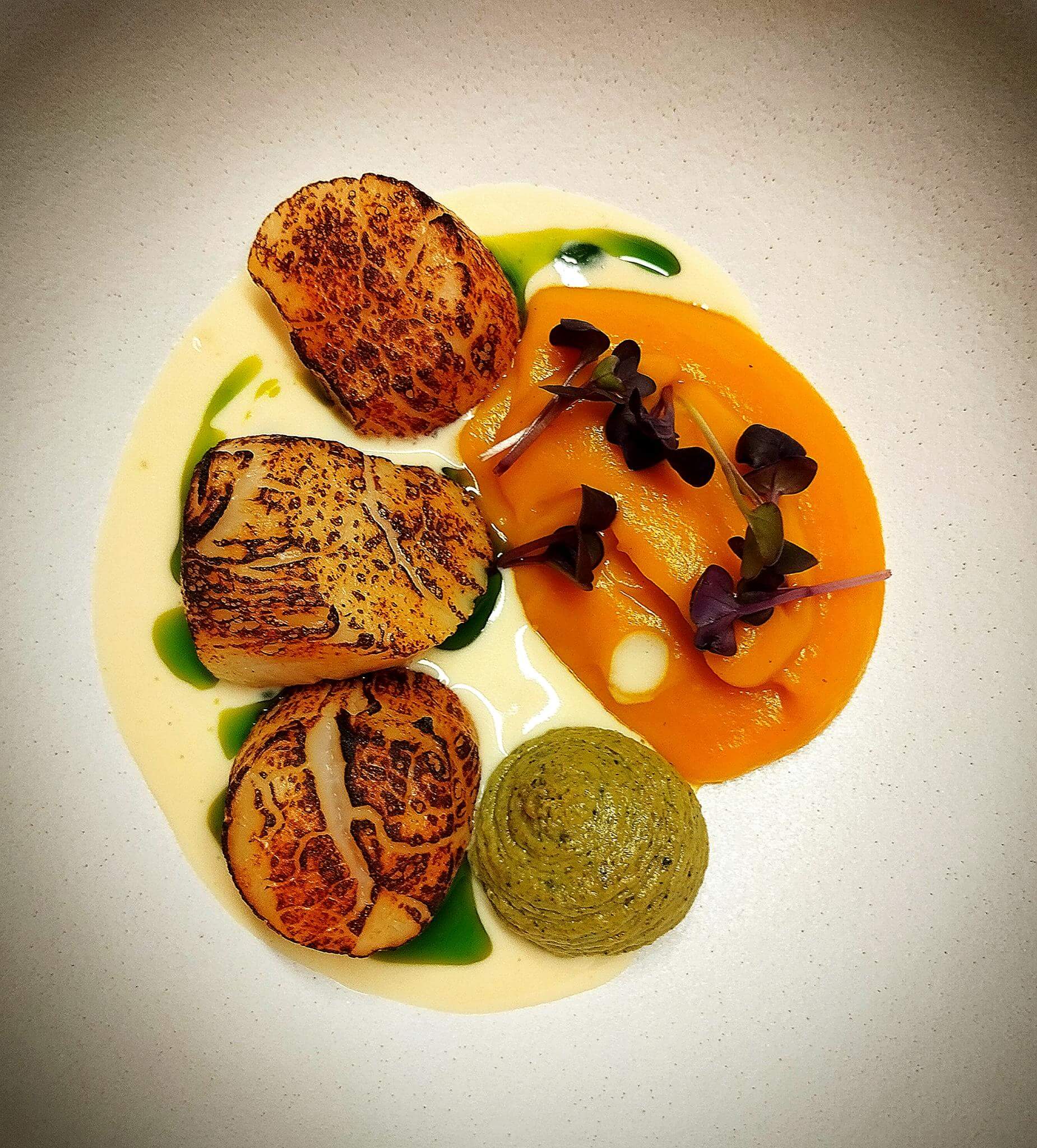 Exemple de plat servi à l’Aromatique