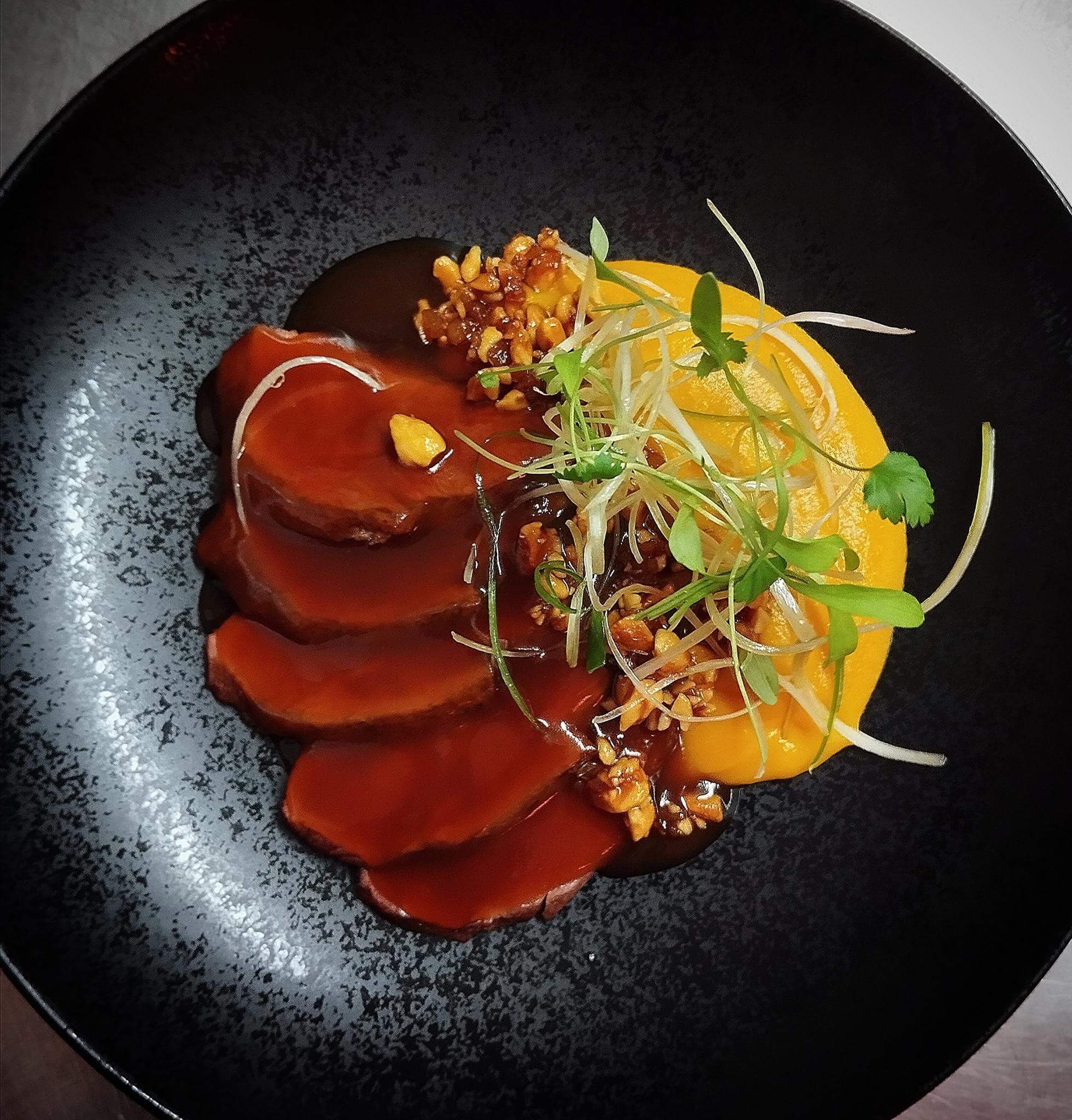 Exemple de plat servi à l’Aromatique