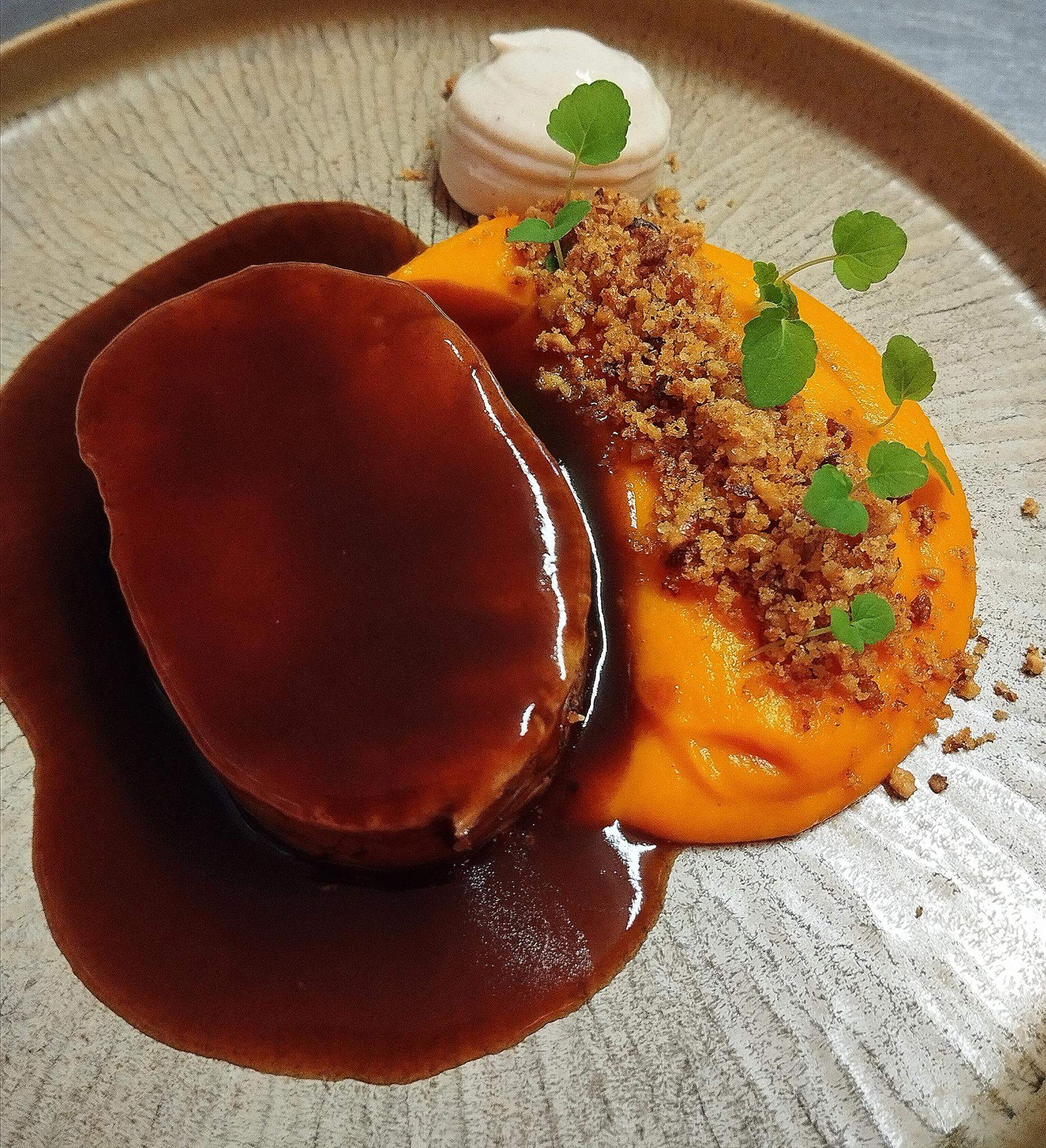 Exemple de plat servi à l’Aromatique