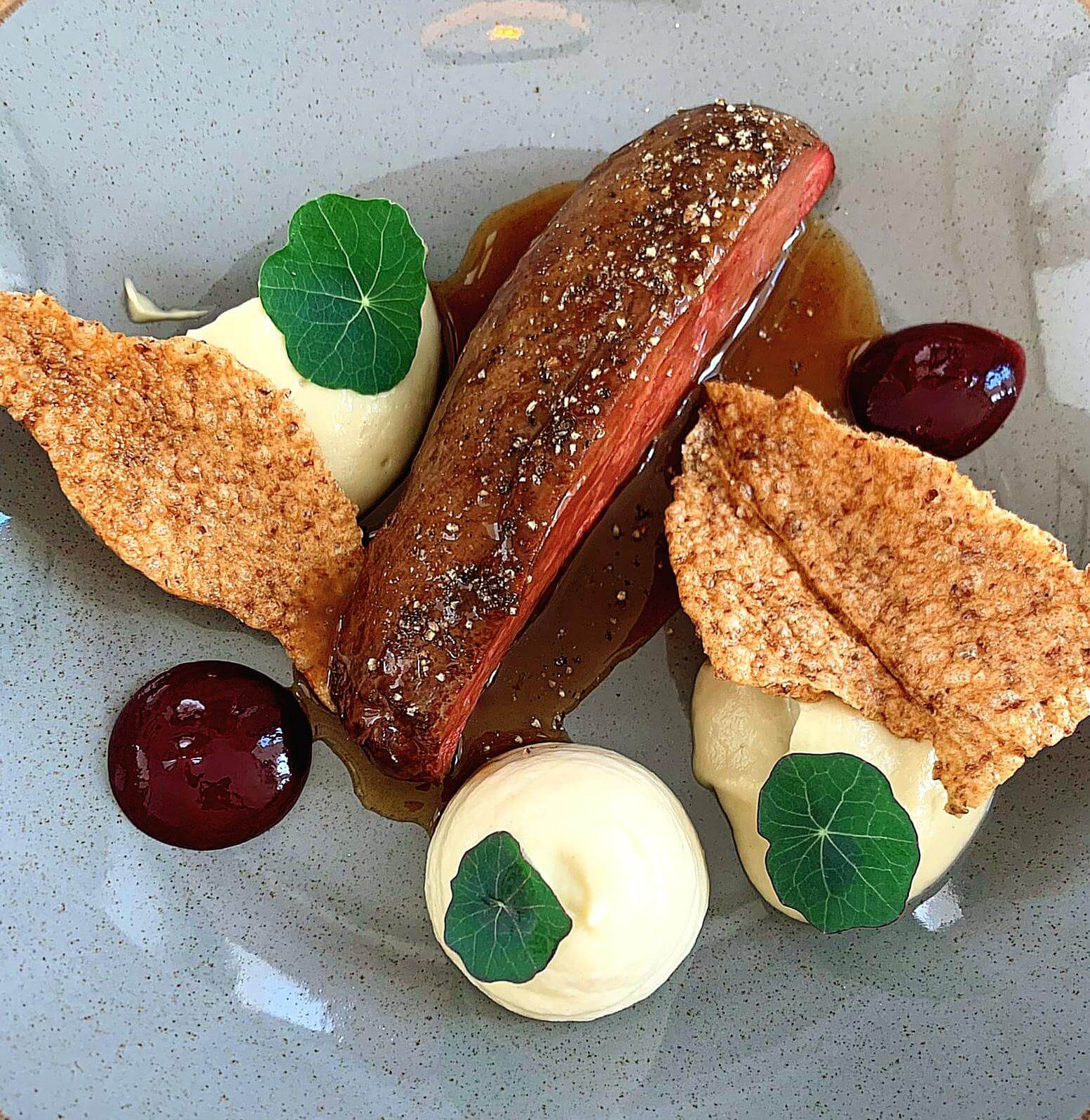Exemple de plat servi à l’Aromatique
