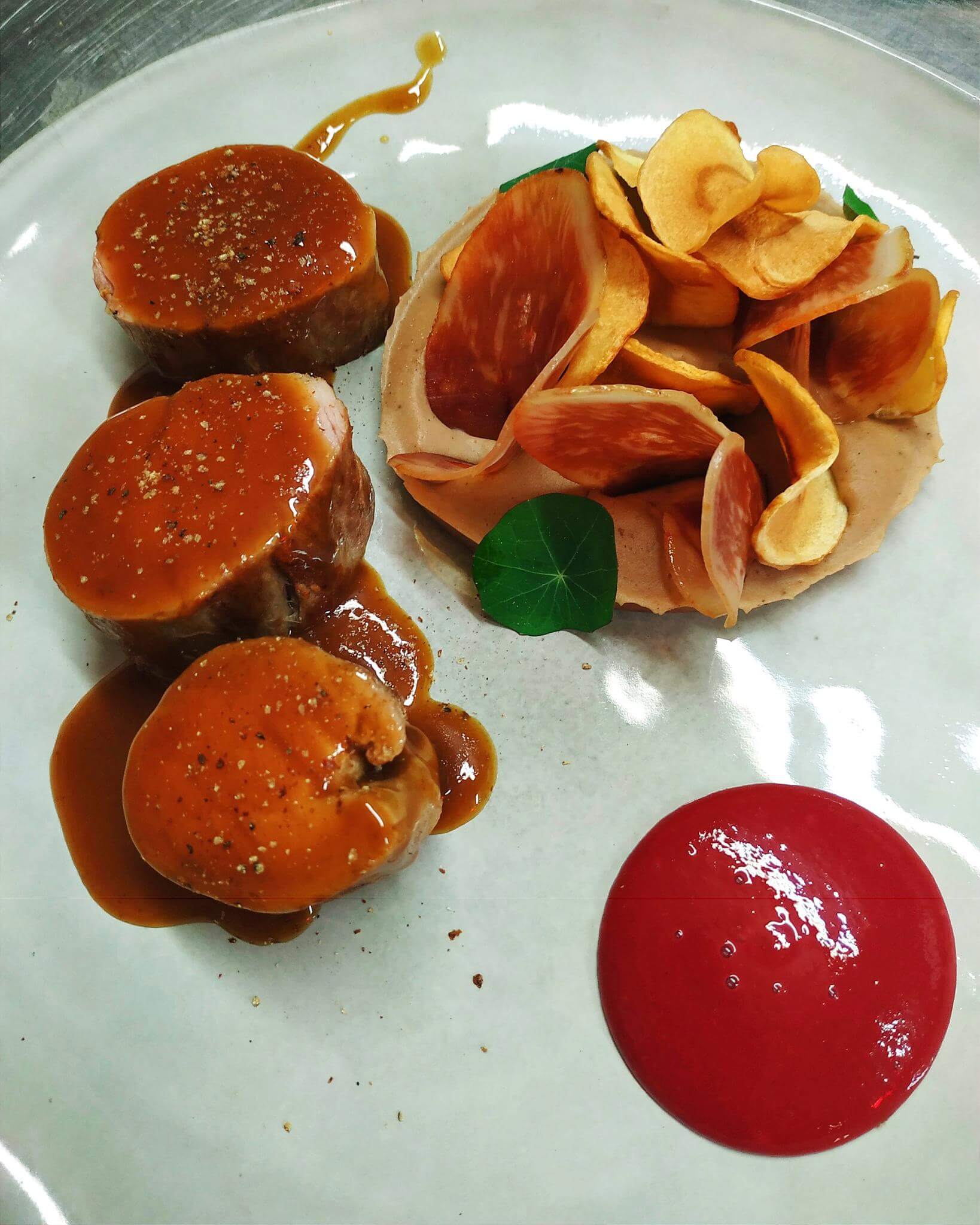 Exemple de plat servi à l’Aromatique