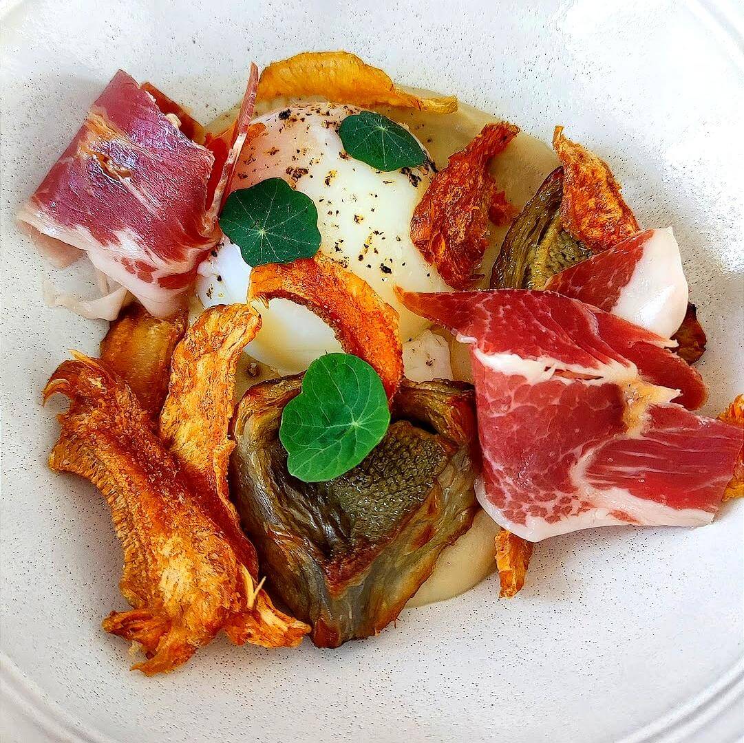 Exemple de plat servi à l’Aromatique