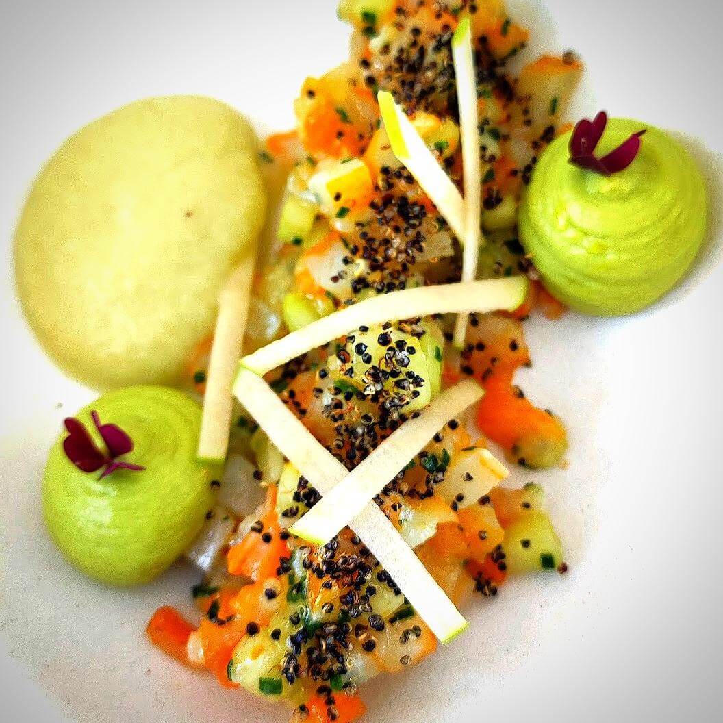 Exemple de plat servi à l’Aromatique