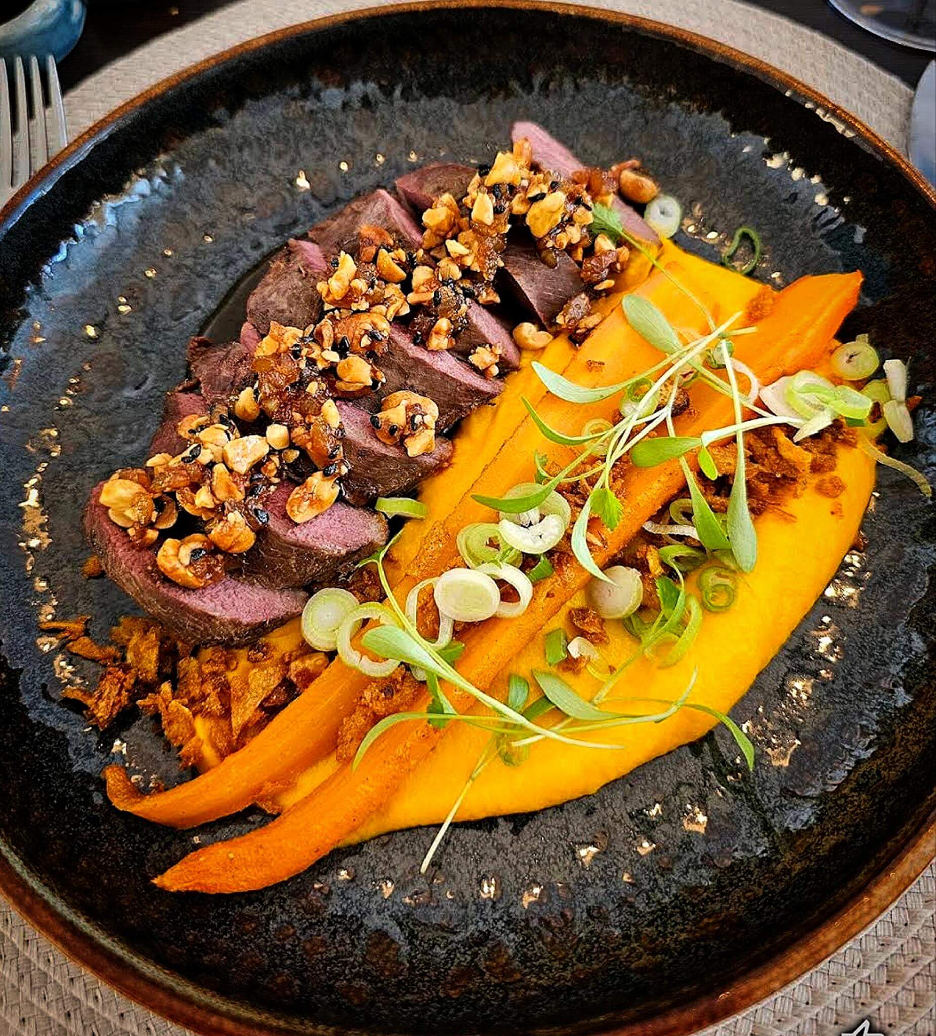 Exemple de plat servi à l’Aromatique