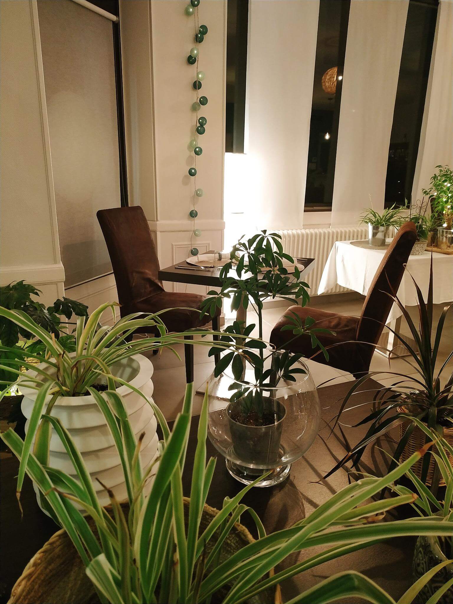 Espace salle en lumière naturelle